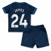 Chelsea Reece James #24 Replika Babykläder Borta matchkläder barn 2023-24 Korta ärmar (+ Korta byxor)